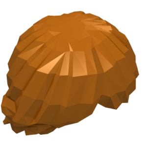 92746 - Minifigure, Hair Tousled and Layered