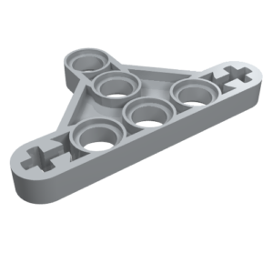 99773 - Technic, Liftarm, Modified Triangle Thin 3 x 5 with Short Supports