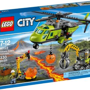 Alternative view of 60123-1 - Volcano Supply Helicopter