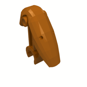 30378 - Minifigure, Head, Modified Mechanical Plain (SW Battle Droid)