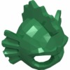 10227 - Minifigure, Headgear Head Cover, Swamp Creature with Eye Holes, Fins and Spikes