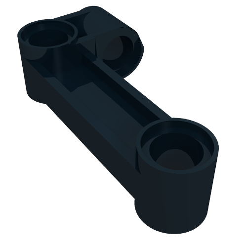 11455 - Technic, Pin Connector Perpendicular 2 x 4 Bent