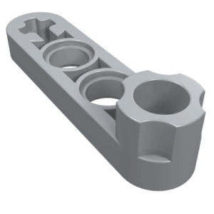 2825 - Technic, Liftarm, Modified Stud Connector Thin 1 x 4