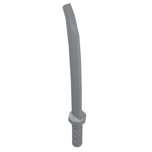 30173 - Minifigure, Weapon Sword, Shamshir / Katana (Octagonal Guard)