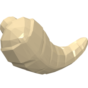 86058 - Tauntaun / Wampa Horn Right