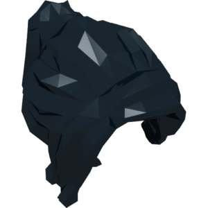 62696 - Minifigure, Hair Female Ponytail Long with Side Bangs