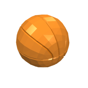 43702 - Ball, Sports Basketball Plain