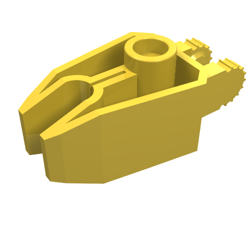 41529 - Hinge 1 x 3 Locking with 2 Fingers and Claw End