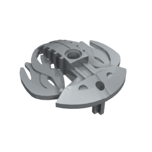 44937 - Bionicle Weapon 5 x 5 Shield with Flames Twin