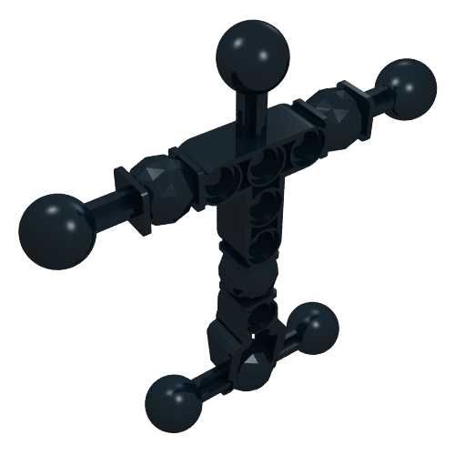 90625 - Hero Factory Torso, Medium with 9 Ball Joint