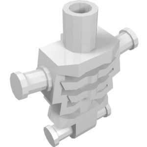 93060 - Torso Skeleton, Angular Rib Cage