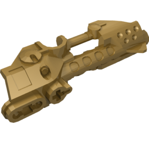 98563 - Hero Factory Weapon, Zamor Sphere Launcher Top Half with Barrel and Sight