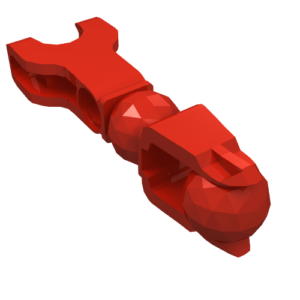 90616 - Hero Factory Arm / Leg with Ball Joint and Ball Socket and Pin Hole