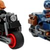 76260-1 - Black Widow & Captain America Motorcycles