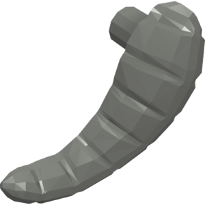 86057 - Tauntaun / Wampa Horn Left