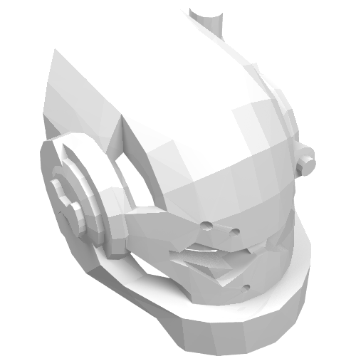 15345 - Minifigure, Headgear Helmet Hero Factory (Stormer)
