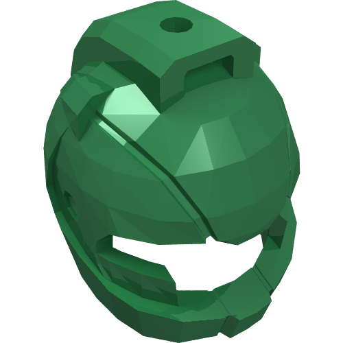 22380 - Minifigure, Headgear Helmet Space with Air Intakes and Hole on Top