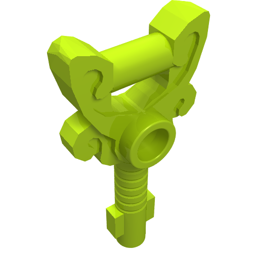 19118 - Minifigure, Utensil Key, Ornamented with 1 Stud