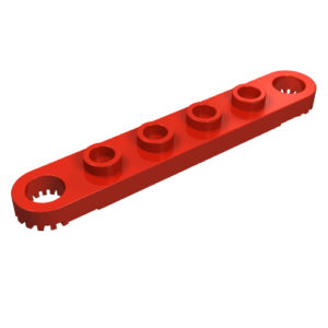 4262 - Technic, Plate 1 x 6 with Toothed Ends