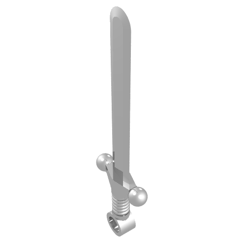 59 - Minifigure, Weapon Sword, Greatsword Round