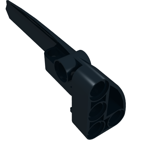 64681 - Technic, Panel Fairing # 5 Long Smooth, Side A